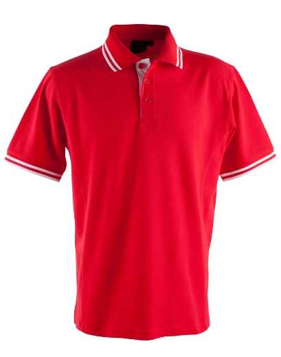 Picture of Winning Spirit, Kids Truedry Contrast S/S Polo